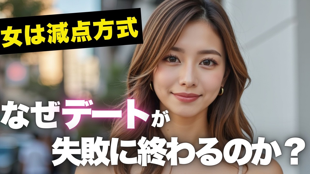 【要注意】女が無意識に見てる“減点19選”｜2回目デートに繋がらない原因はこれ（マッチングアプリ/ペアーズ攻略）