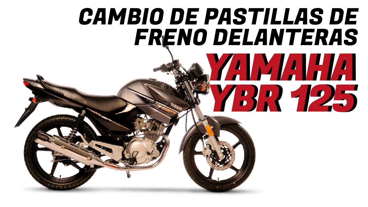 Cambiar pastillas delanteras Yamaha YBR 125