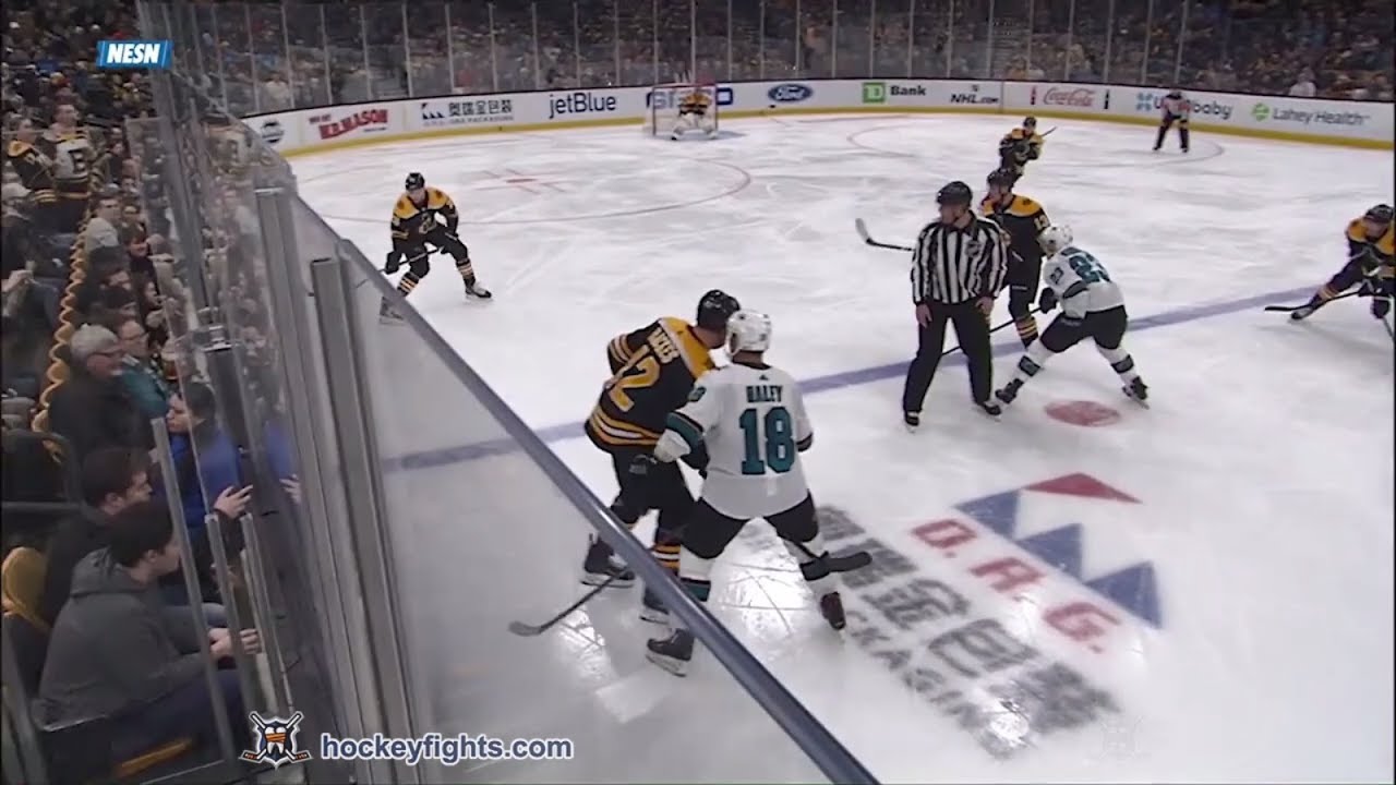 Micheal Haley vs David Backes Feb 26, 2019