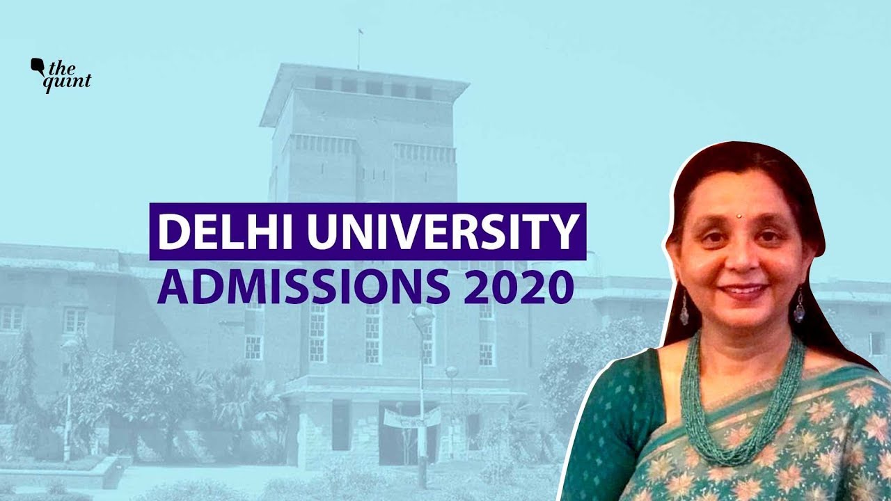 Delhi University Admissions 2020: Webinar With Dean (Admissions), DU