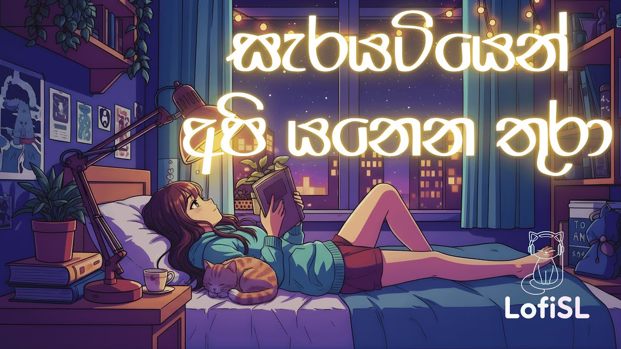 Sarayatiyen Api🌙 | සැරයටියෙන් අපි | Sinhala Lofi for Sleep, Study & Chill | 