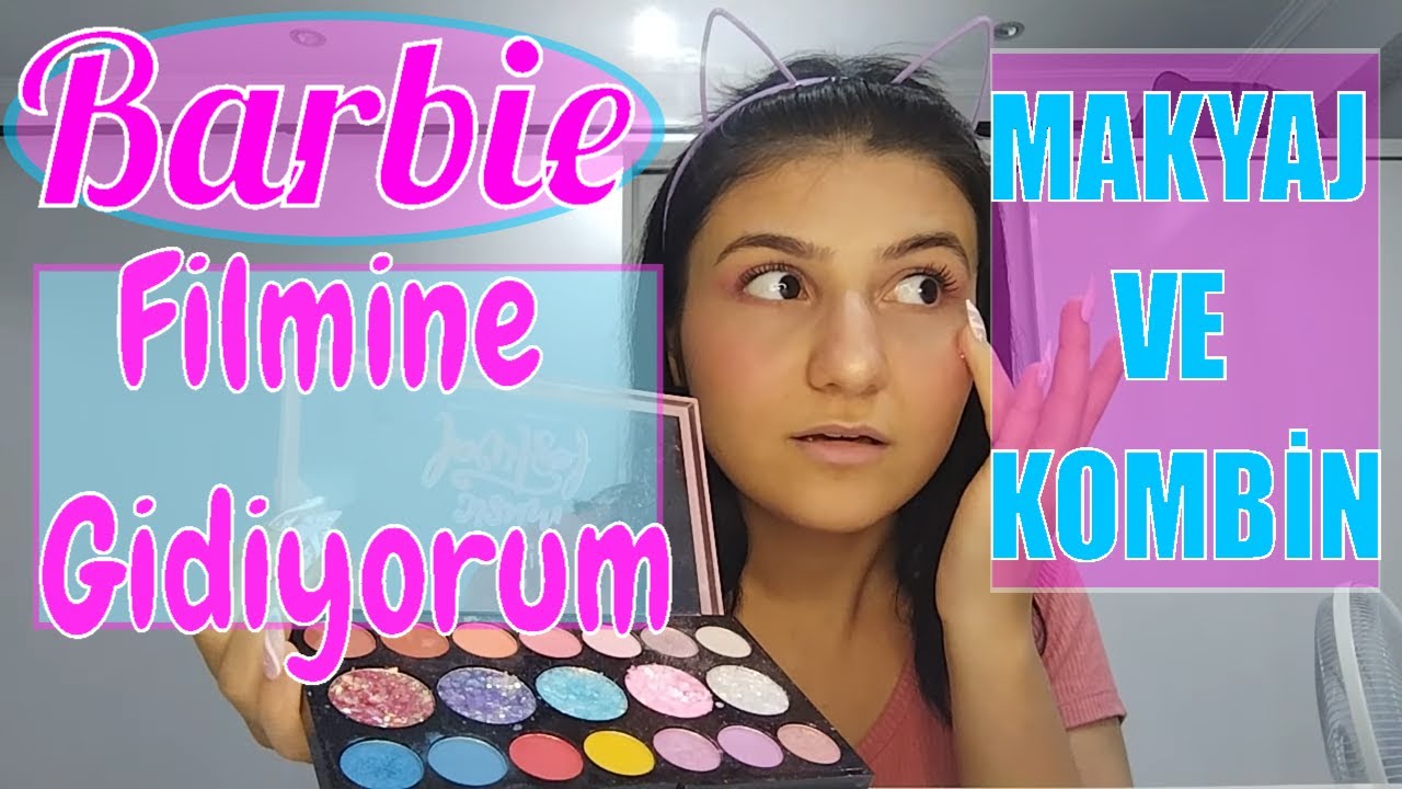 BARBIE FİLMİNE GİDİYORUM MAKYAJI VE KOMBİNİ