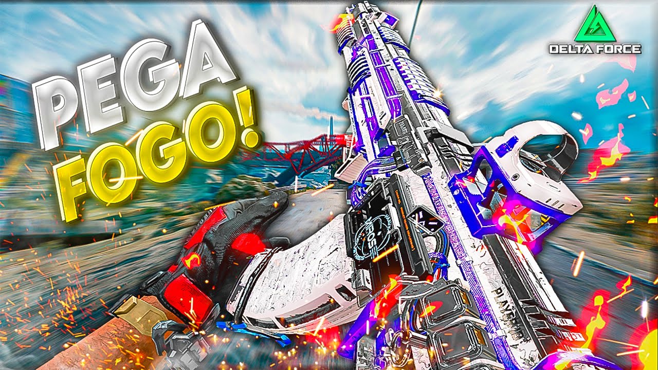 CONSEGUI a NOVA CI-19 com ANIMAÇÃO de FOGO no MANDELBRICK! +90 Kills | Delta Force Mobile 🔥