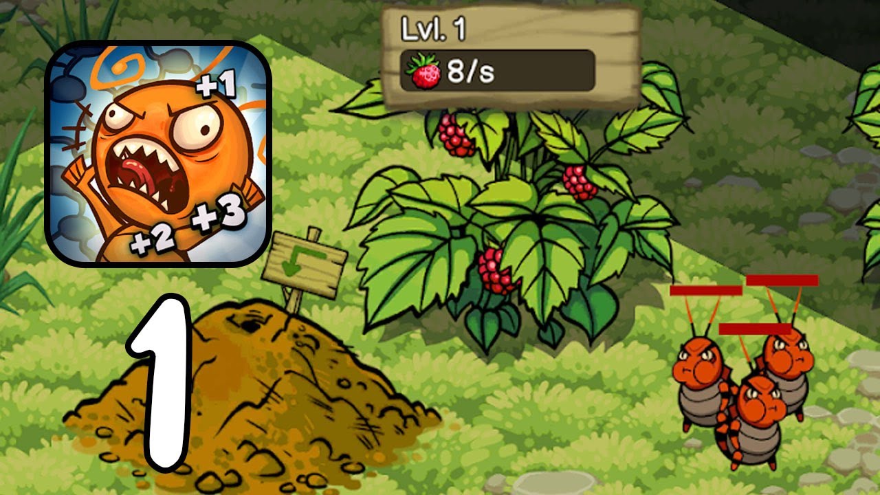 Idle Ant Colony - ‏‏Gameplay walkthrough Part 1 (iOS, Android)