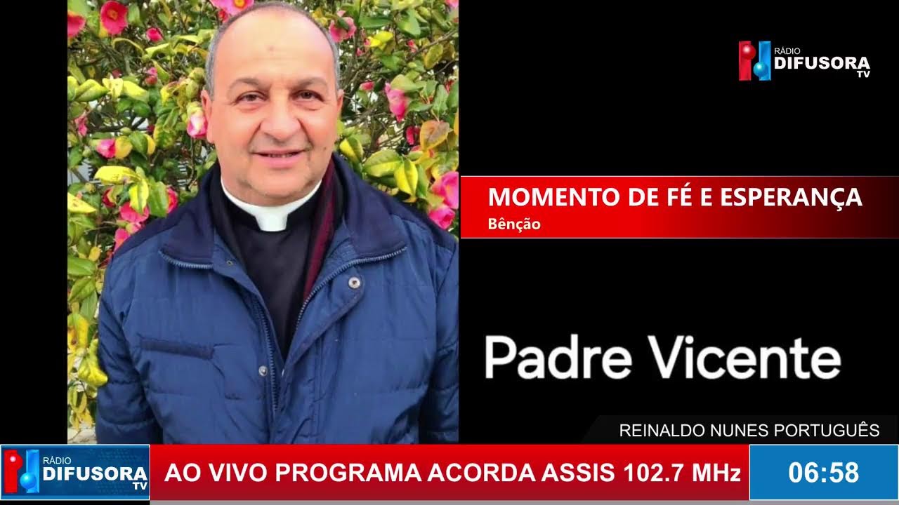 Programa Acorda Assis! Quinta-feira, 29 de Janeiro de 2026. Apresentação Reinaldo Nunes 'Português'
