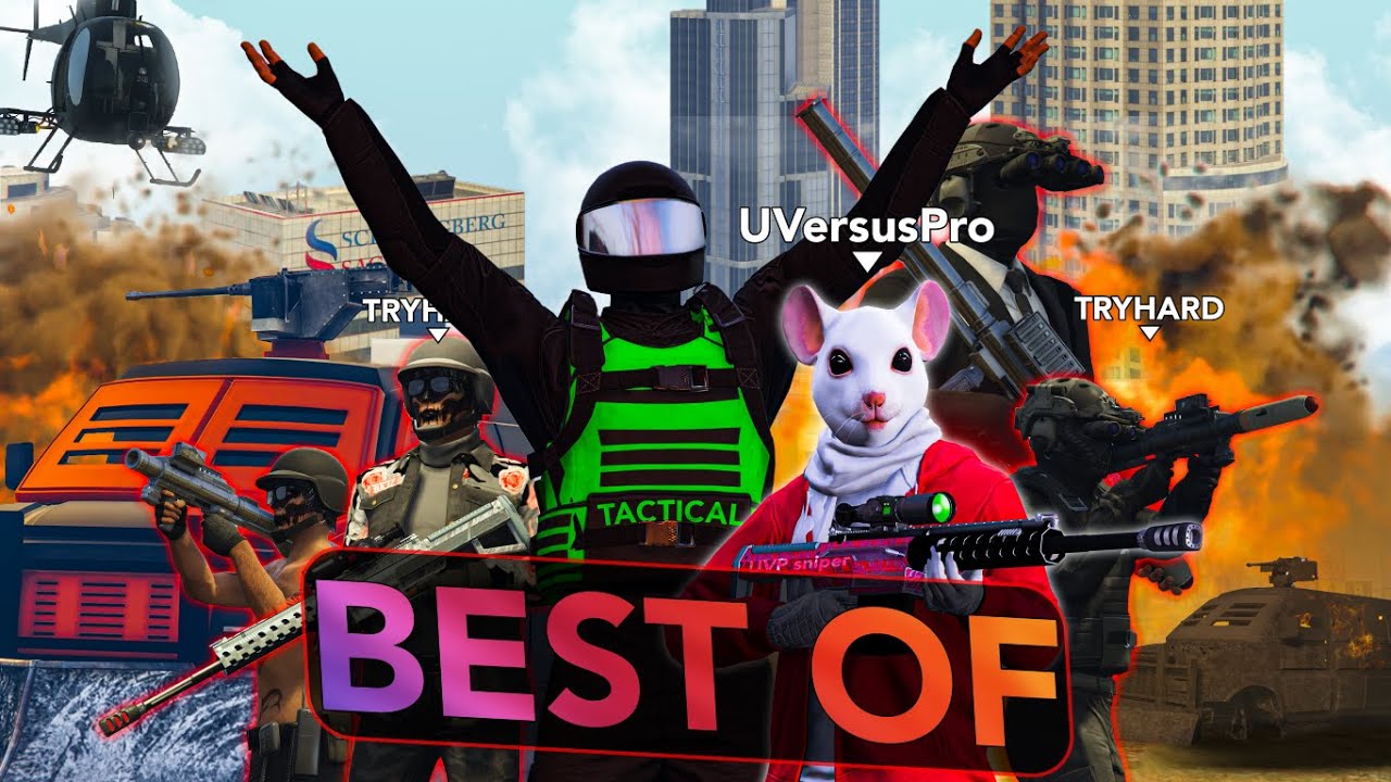 Best of 20 Tryhards  lobby VS @UVersusPro | GTA ONLINE
