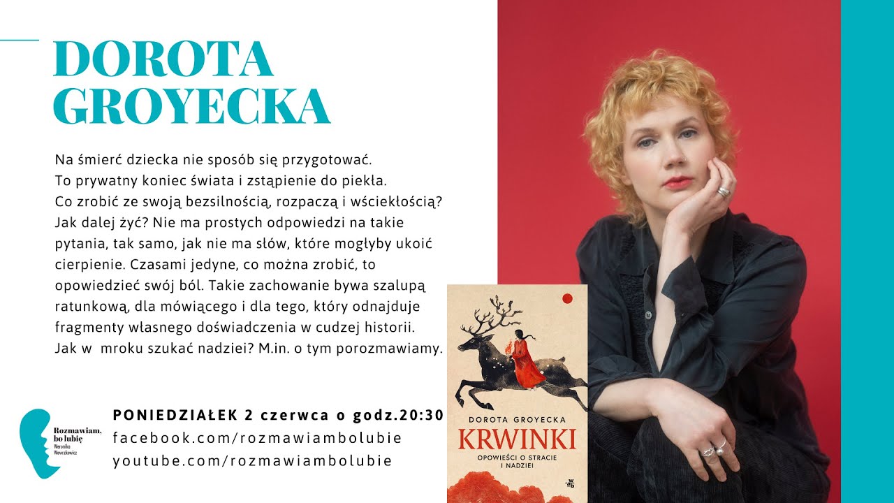 Dorota Groyecka „Krwinki. Opowieści o stracie i nadziei