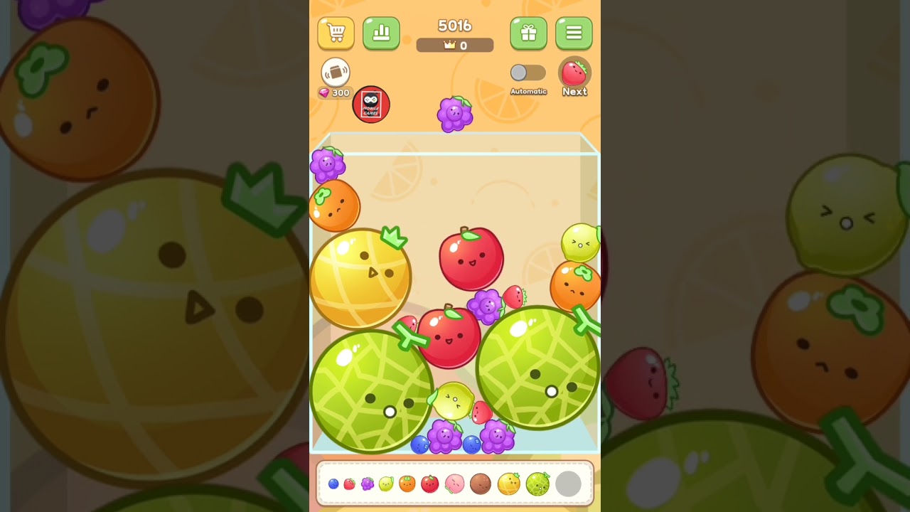 watermelon maker 2048 game over