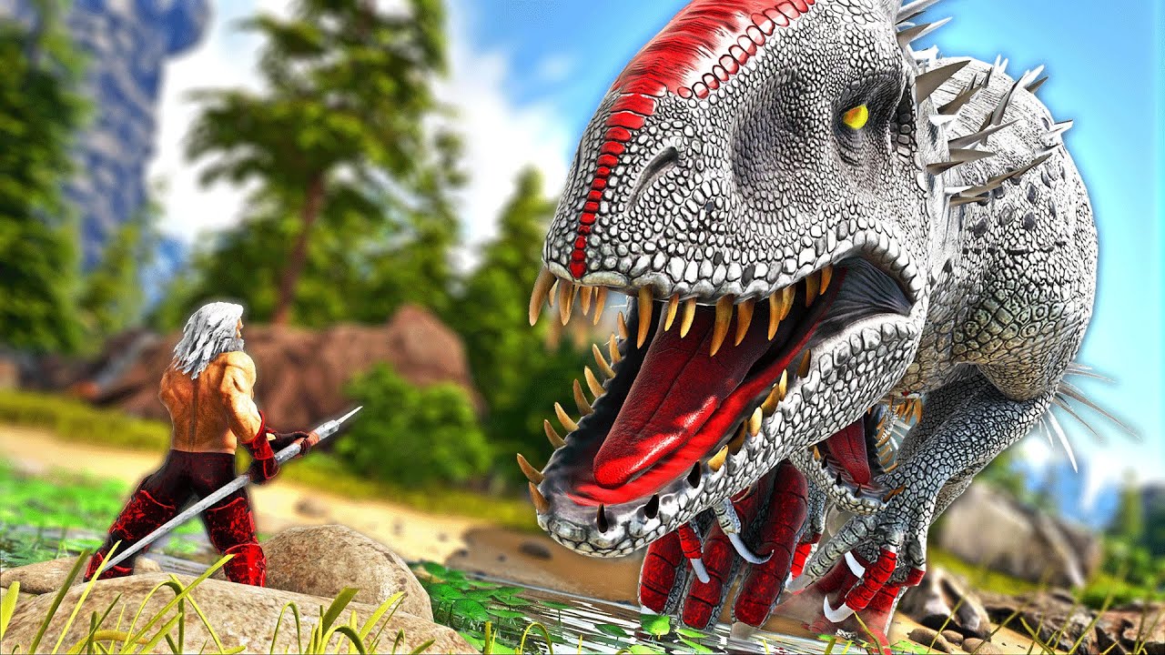 Stealing an Egg from an Angry Alpha Indominus Rex! | ARK MEGA Modded #13