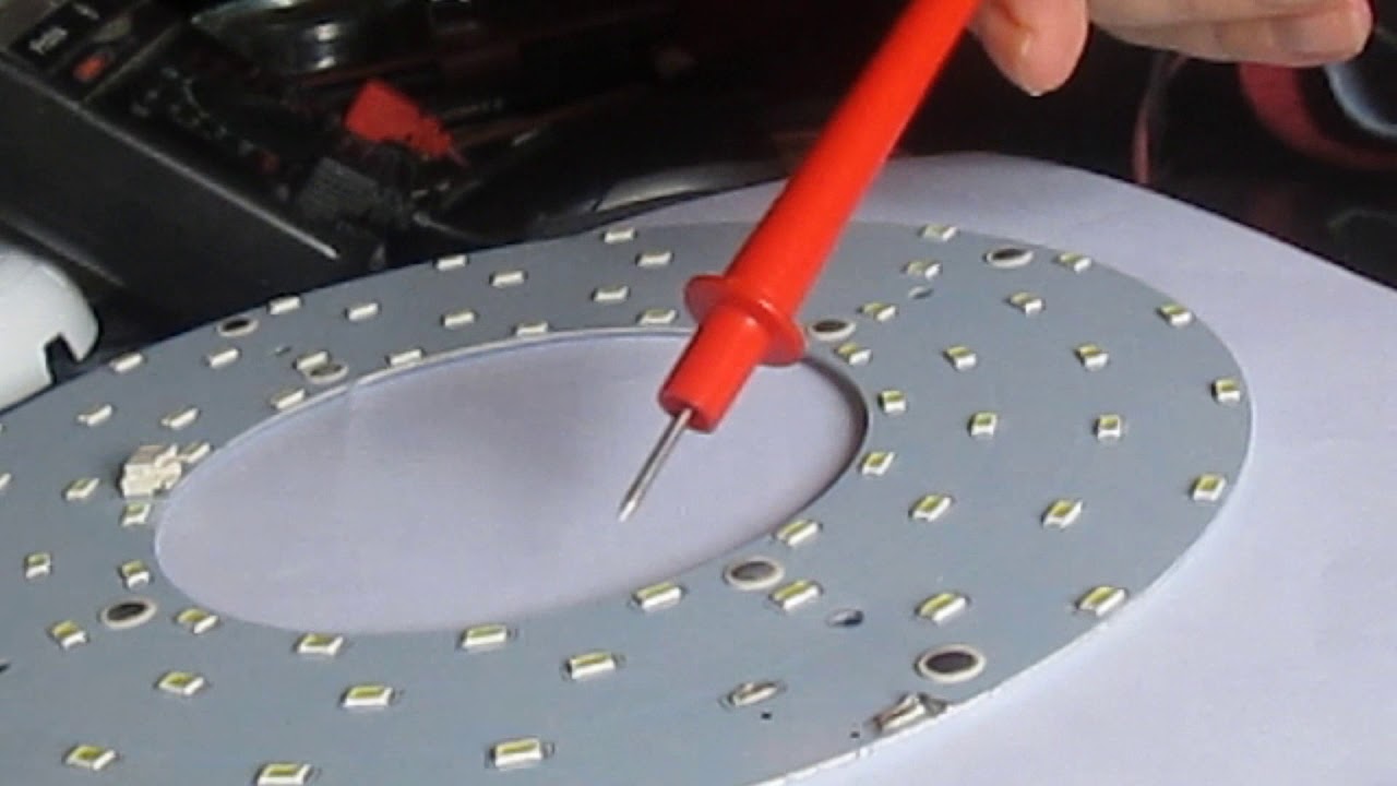 Riparazione circolina  a 72 led