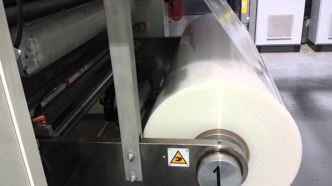 Static electricity generated from poly film roll