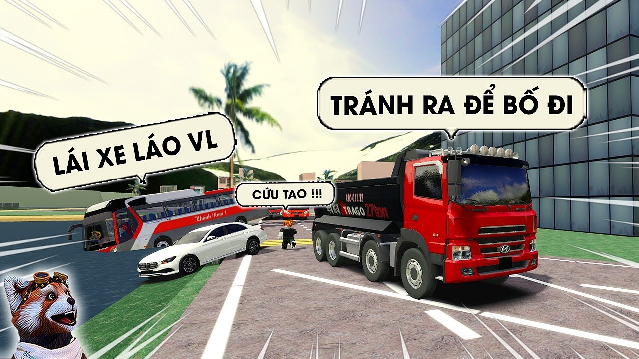 MỘT NGÀY LÀM TÀI XẾ LÁI XE TẢI CÔNG TRÌNH HÀI NHẤT ROBLOX VIỆT NAM