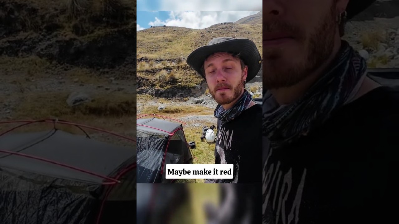 This Tent Feature Could Save Your Life ⛺⚠️ #campingtips #motorcycletravel #lonerider
