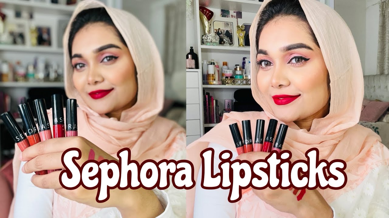 Favourite TOP 5 Sephora Liquid Matte Lipsticks ||