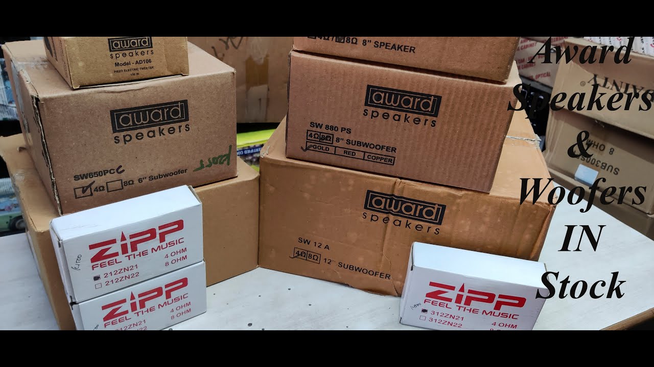 Award Speakers Range | Zipp Crossovers | Available For sales | Basic Review And Details | Tweeters |