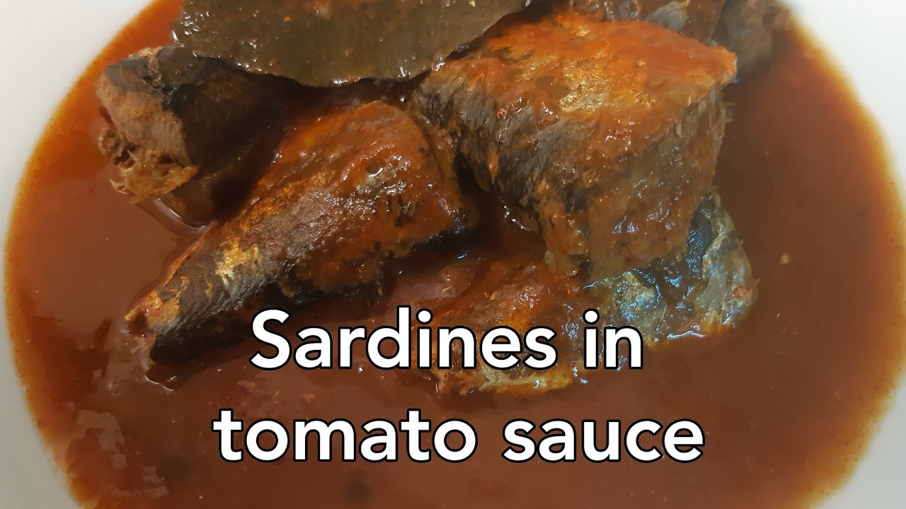 Homemade sardines/How to make sardines in tomato sauce.