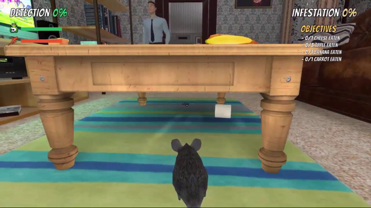 Rat Simulator gameplay walkthrough part1 (No commentary, Indie, Simulation Game Pc)