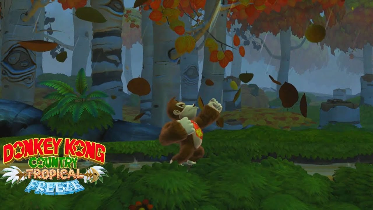 Donkey Kong Country: Tropical Freeze Nivel 2-4 :Aserradero Majadero