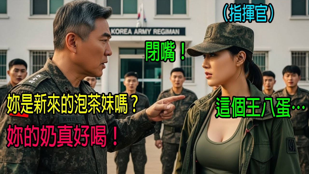 陸軍團長將特戰出身的新科女少將當成「茶水小妹」羞辱，隔天就在佈達典禮上，親身見證了史上最經典的震撼教育。｜有聲書｜AI故事｜