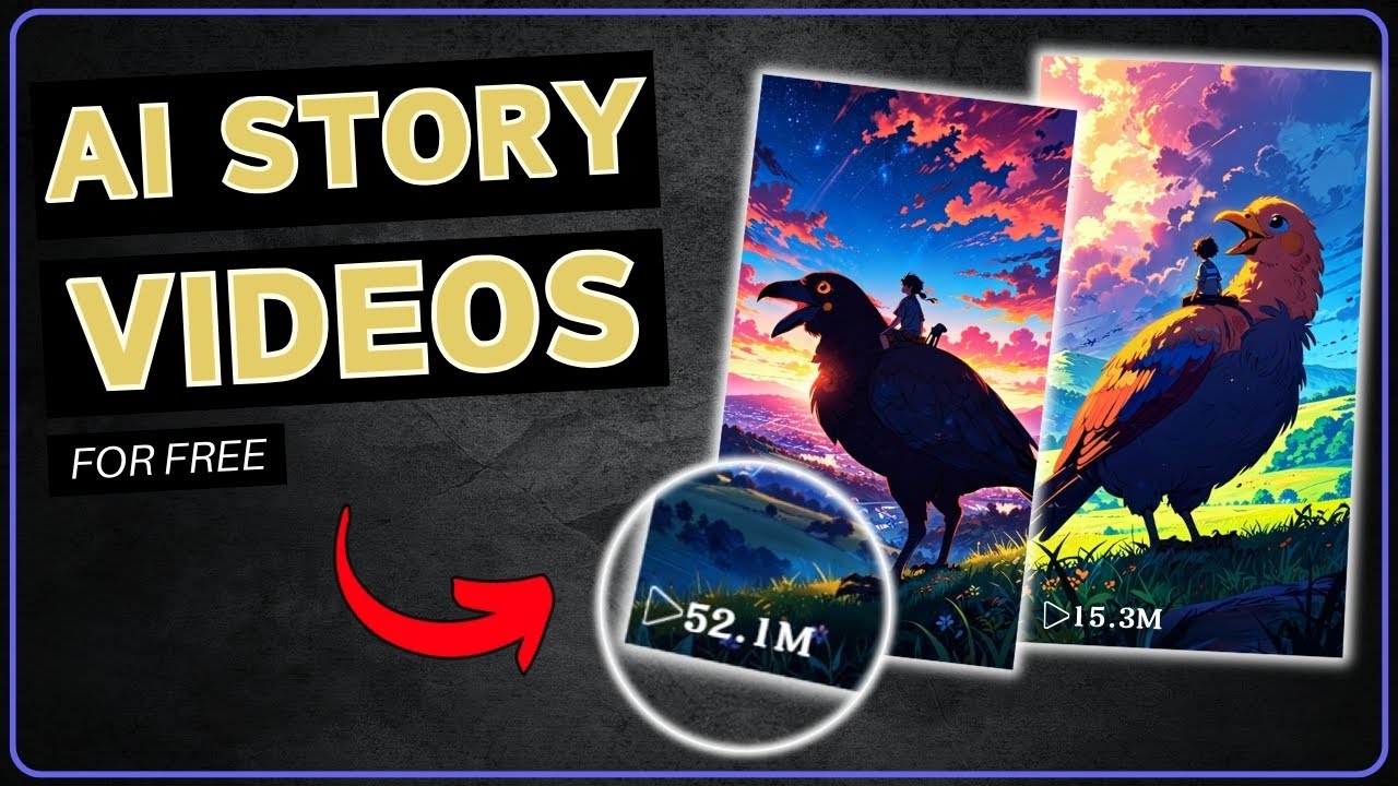 How to Create Trending Animated Audio Story Videos with Free AI Tools