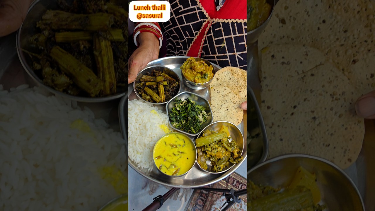Day42#dailyshorts#trendingshorts#viralshorts#lunchthali#vegthali#dailyvlog#cooking#fypage#explore