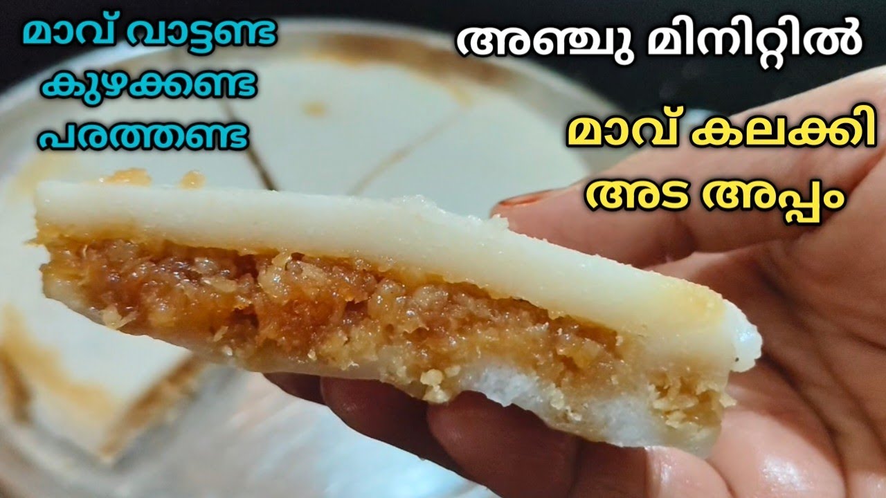 വാട്ടണ്ട കുഴക്കണ്ട പരത്തണ്ട മാവ് കലക്കി ഒഴിച്ച് അട എന്തെളുപ്പം എന്താ സോഫ്റ്റ്‌/liquid ada/easy 