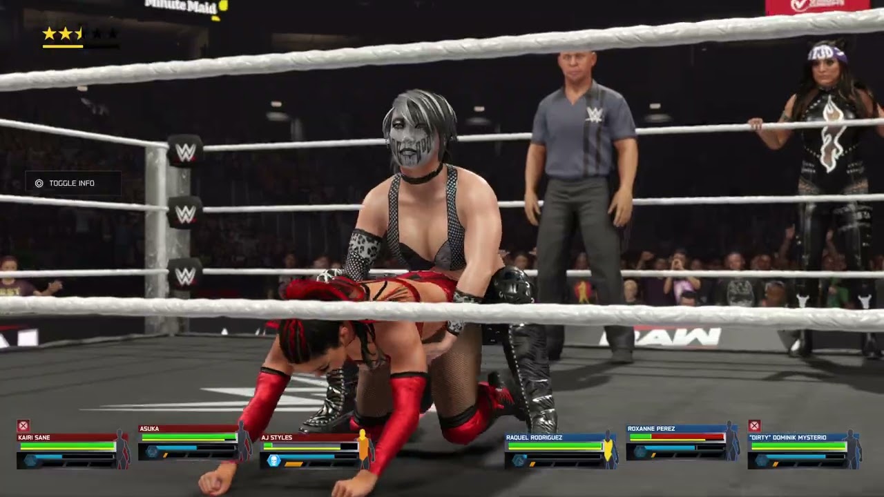 WWE 2K25 - RAW | Part 1 | 6 Person Mixed Tag Team Match
