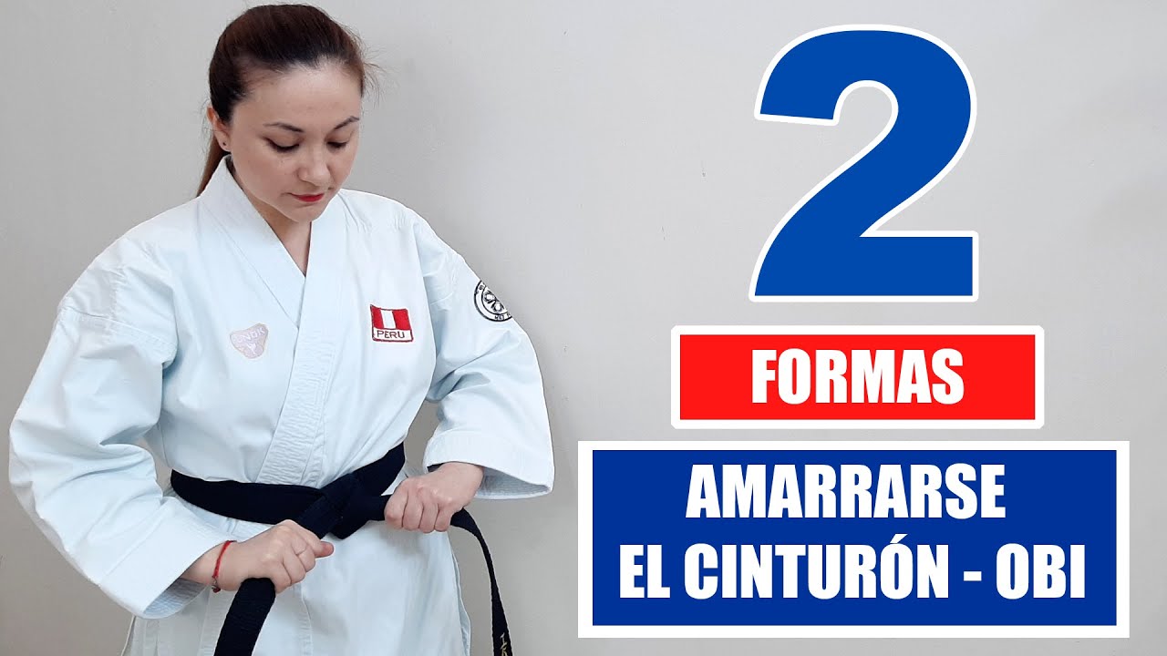 2 Formas de ponerse el Cinturón - OBI 🥋