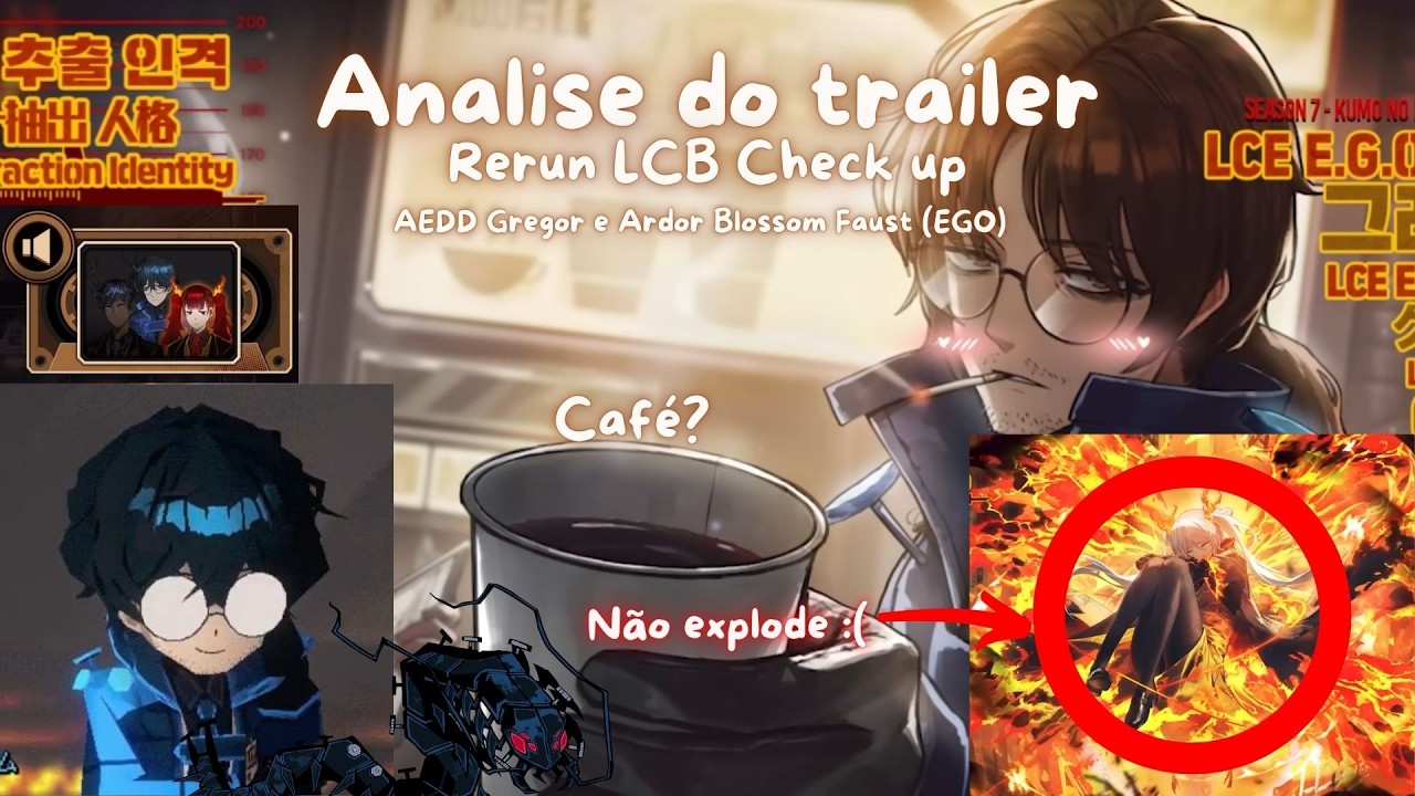 Analisando o Trailer da rerun do evento da LCE Chegou a cota de charge da temporada (Limbus Company)