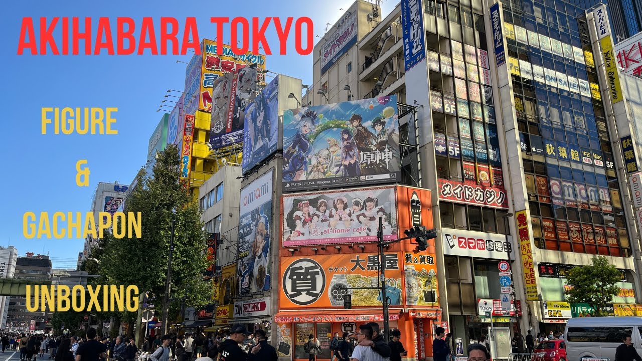 Exploring Akihabara: Anime Shopping And Gachapon Hunt!
