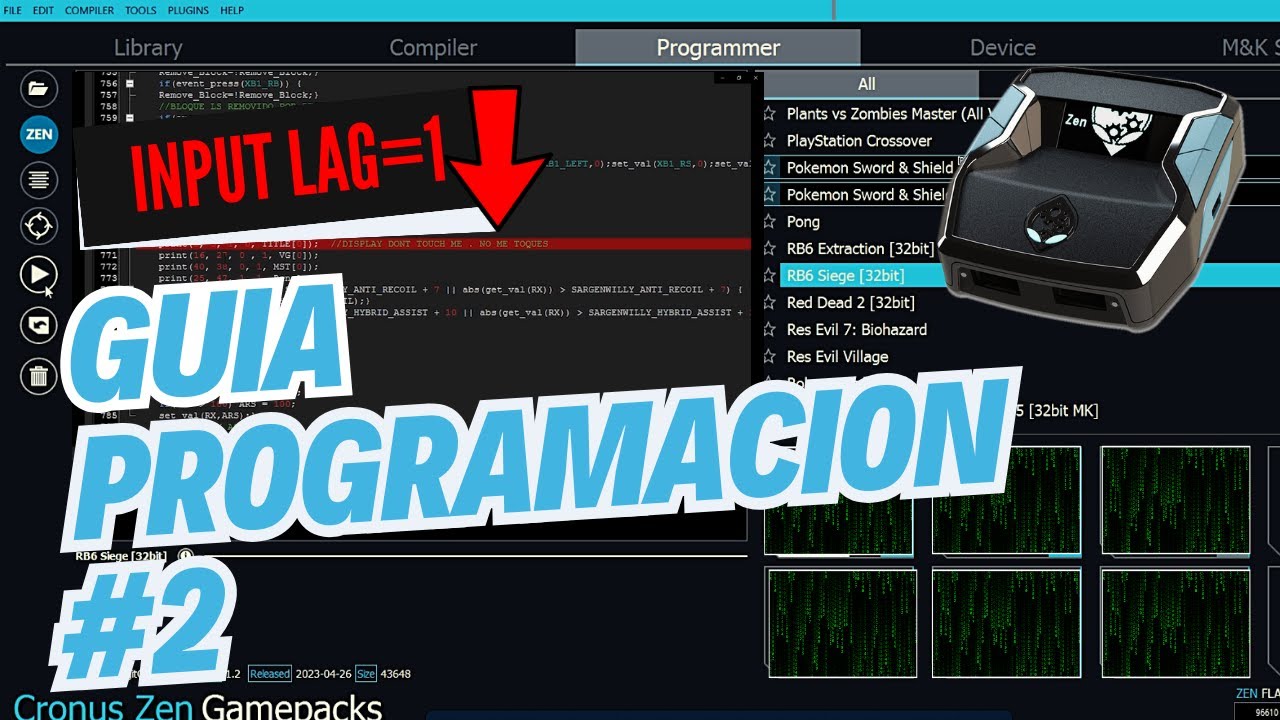 Reducir Input Lag Cronus Zen Paso a Paso /  Guia Zen Studio #2