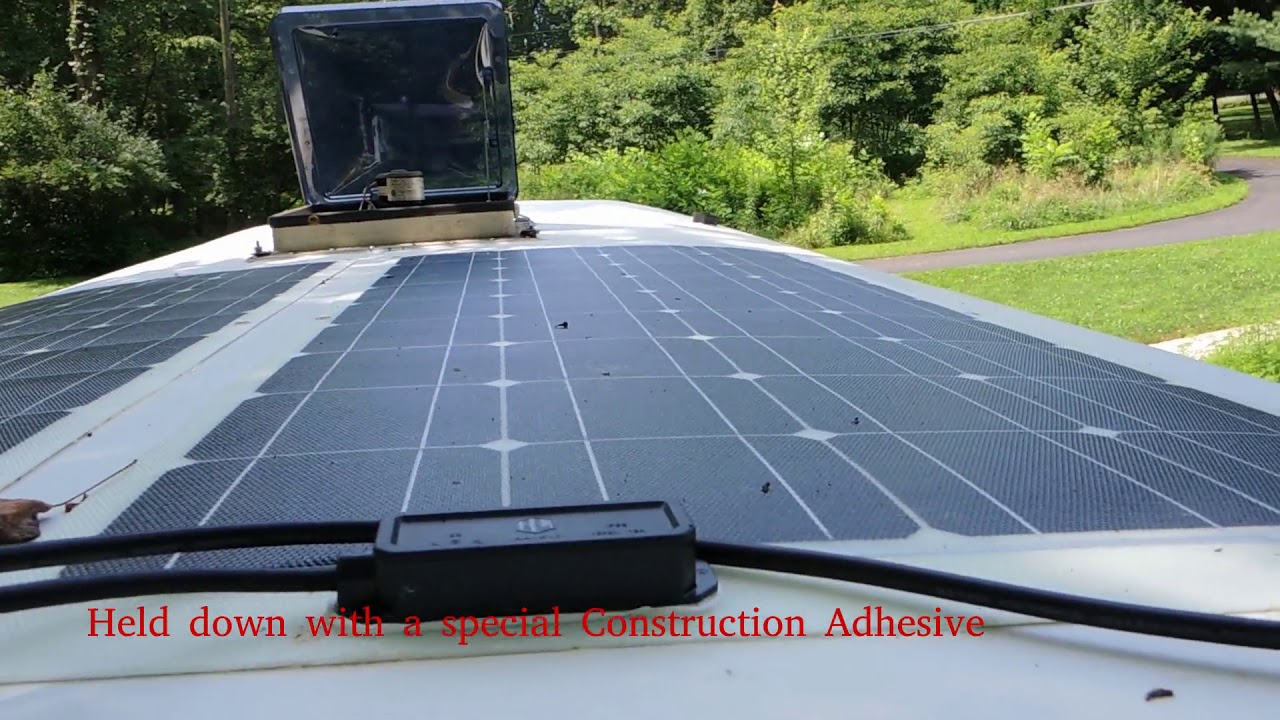 Adding Solar Panels to a Small RV