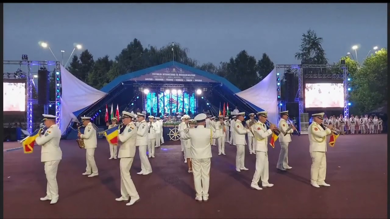Muzica Militară a Brigăzii 10 Geniu „Dunărea de Jos” - Festivalul Muzicilor Militare Braila