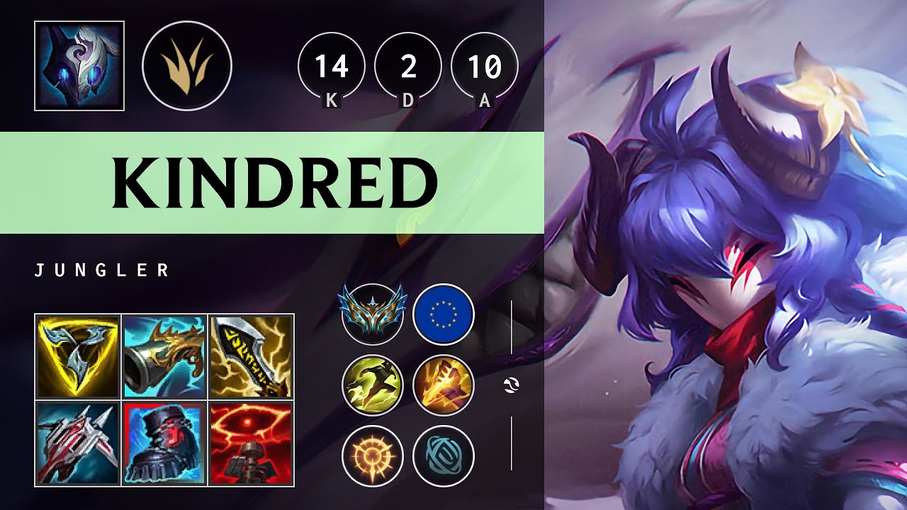 Kindred Jungle vs Nunu & Willump - EUW Challenger Patch 25.09