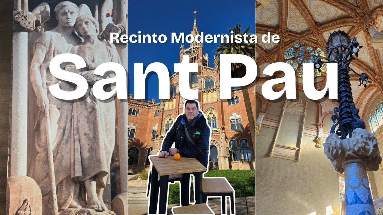 🎨 Recinto de Sant Pau: La Maravilla Modernista de Barcelona que Tienes que Conocer 🌍