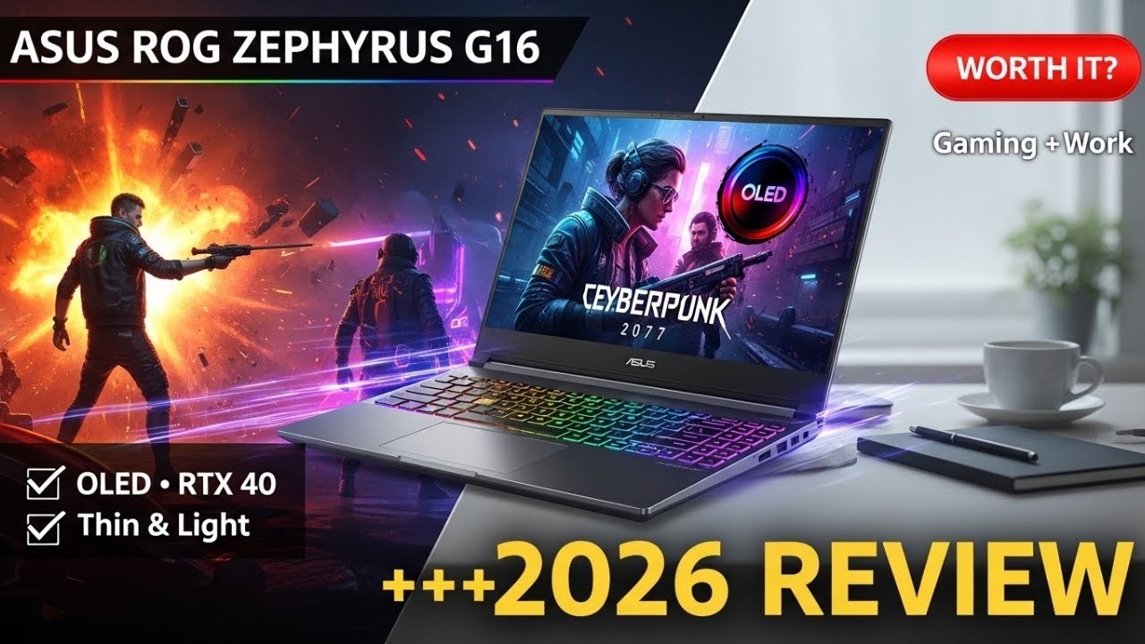 Обзор ASUS ROG Zephyrus G16 (2024): Идеальный игровой ноутбук?