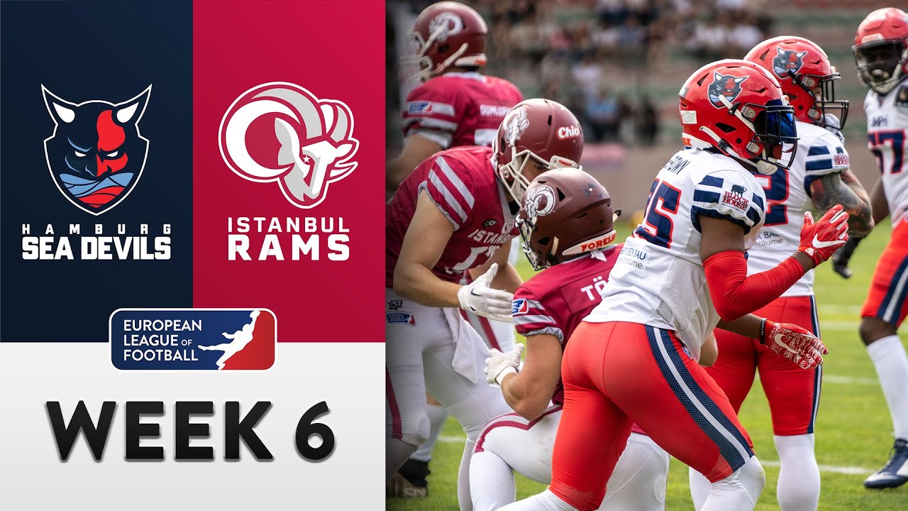 Hamburg Seadevils @ Istanbul Rams Highlights | Week 6 | Season 2022