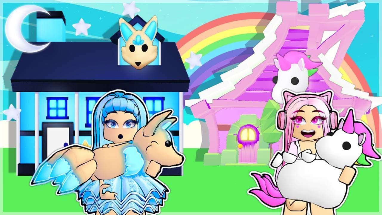 Building A House For Princess And Sky In Bloxburg