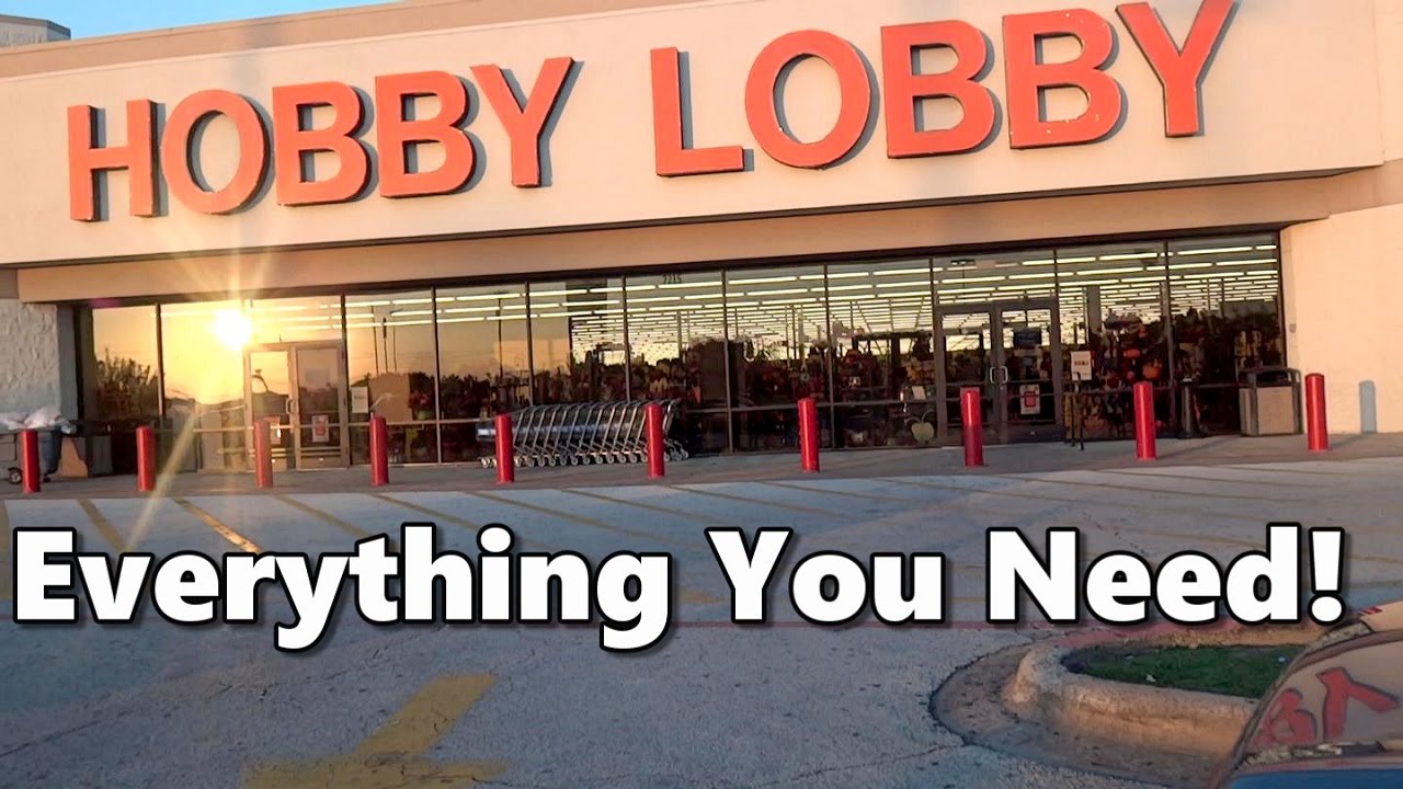 Shopping For Art Supplies At Hobby Lobby For Under $50!
