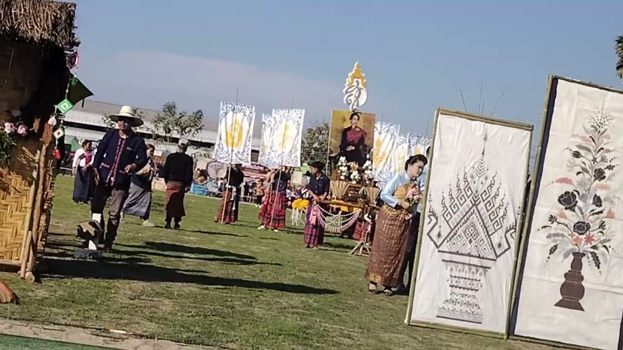 การแสดงฟ้อนรำของชนเผ่าภูไทตำบลคำชะอี งานออนซอนคำชะอี