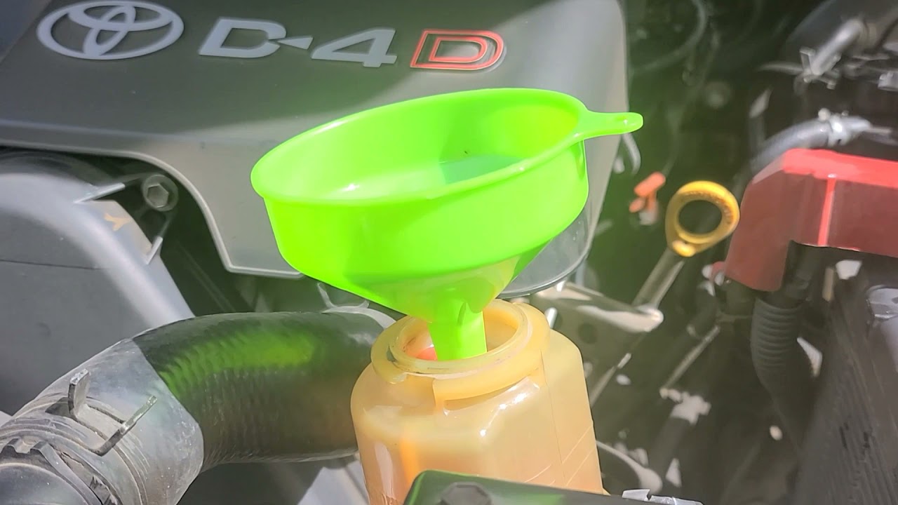 fortuner power steering fluid change
