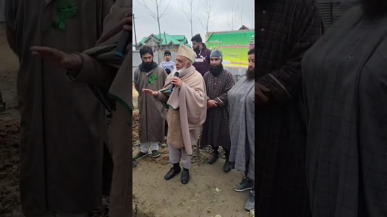 Foundation stone ceremony || Masjid Hussnain Ganderbal|| 10-02-2026