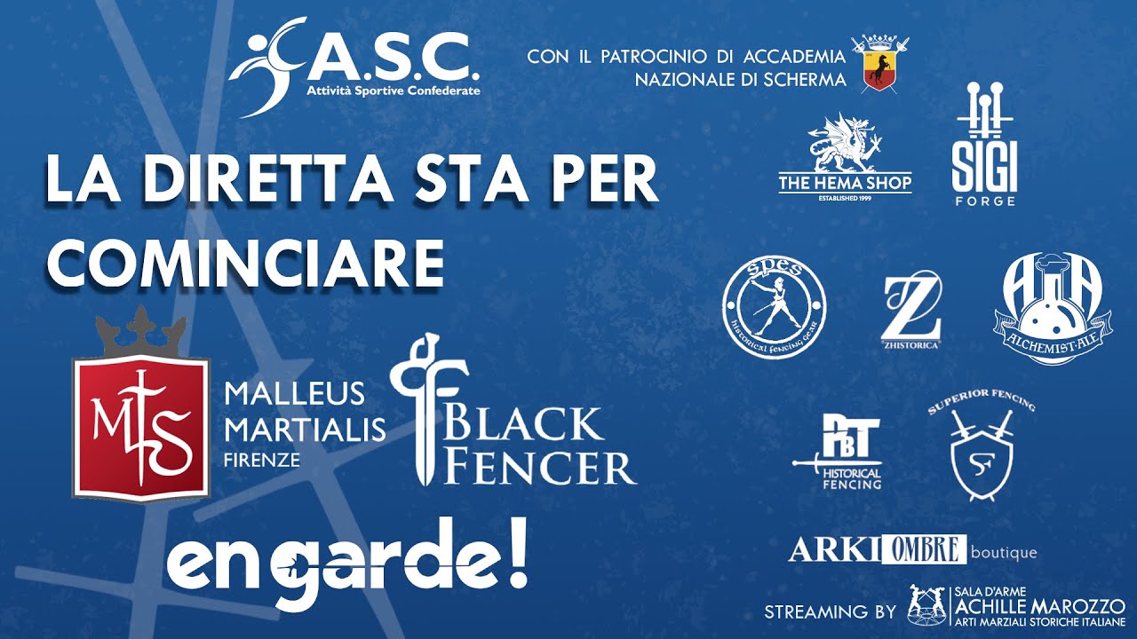 Qualificazioni circuito Scherma Storica ASC - Finali Spada e Pugnale