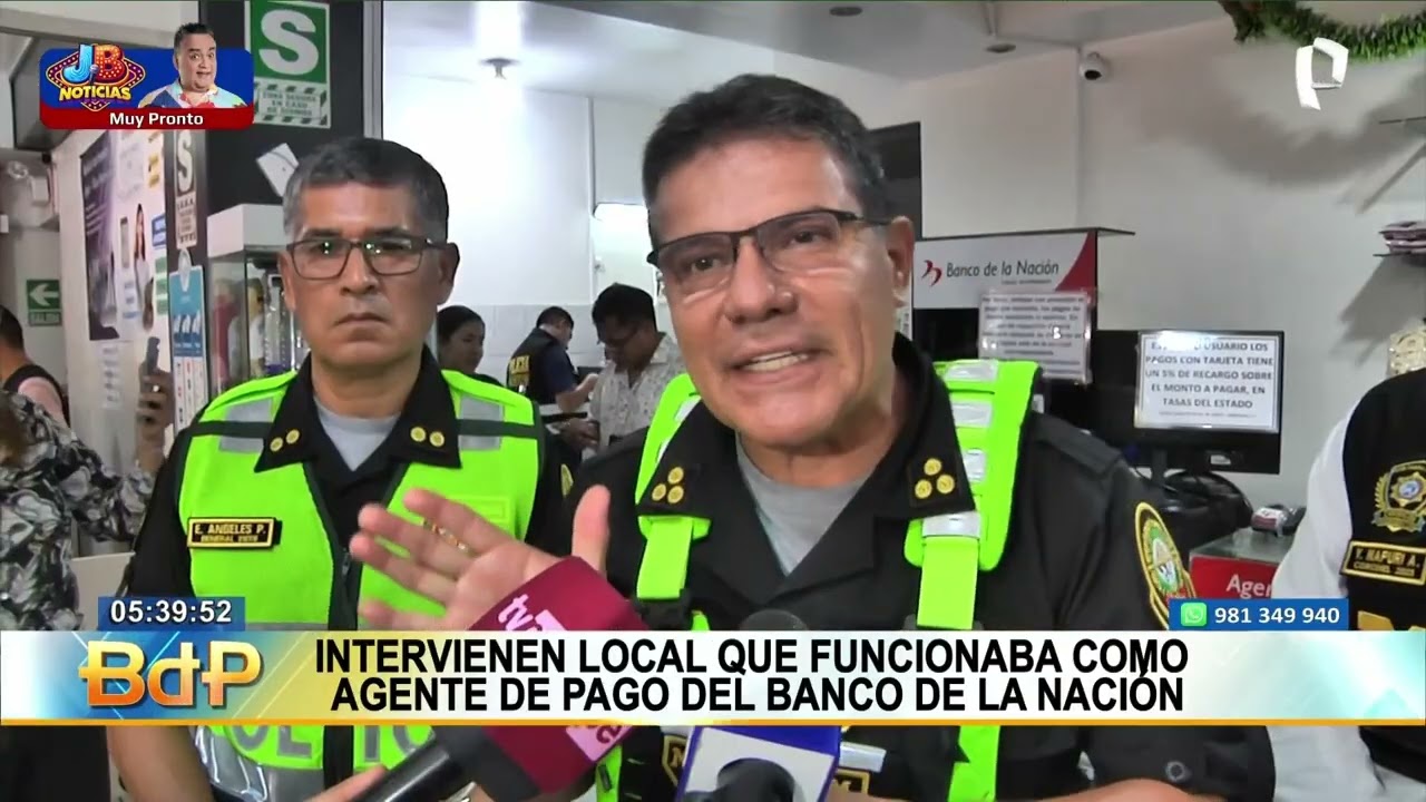 BDP Intervienen local donde se realizaban tramites de Reniec