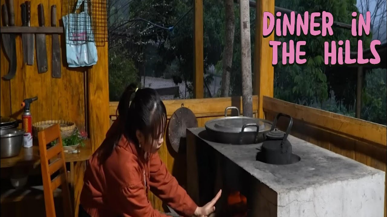 A Quiet Dinner in a Hillside Home | Human & Nature 🌙