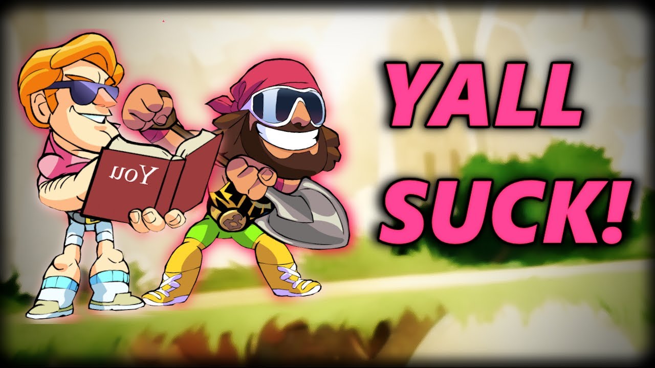 Toxic Duo DOMINATES EVERYONE In Brawlhalla Ranked!