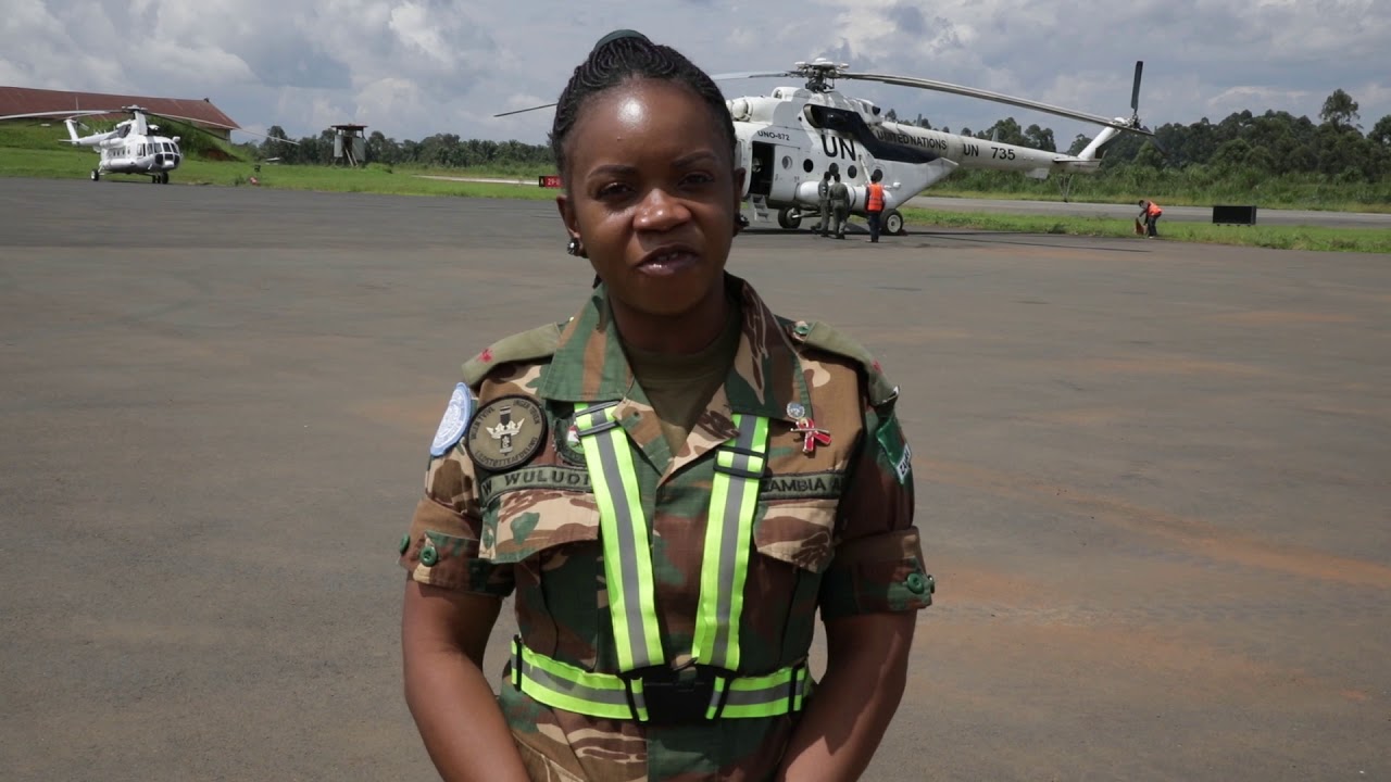 Being A Female Peacekeeper| Major Wana Wuludi Movement Control Military Officer, Beni, North-Kivu.