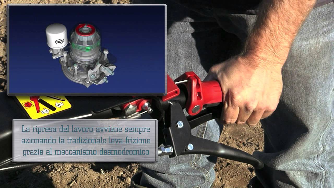 Brevetti BCS: Frizione idraulica PowerSafe®