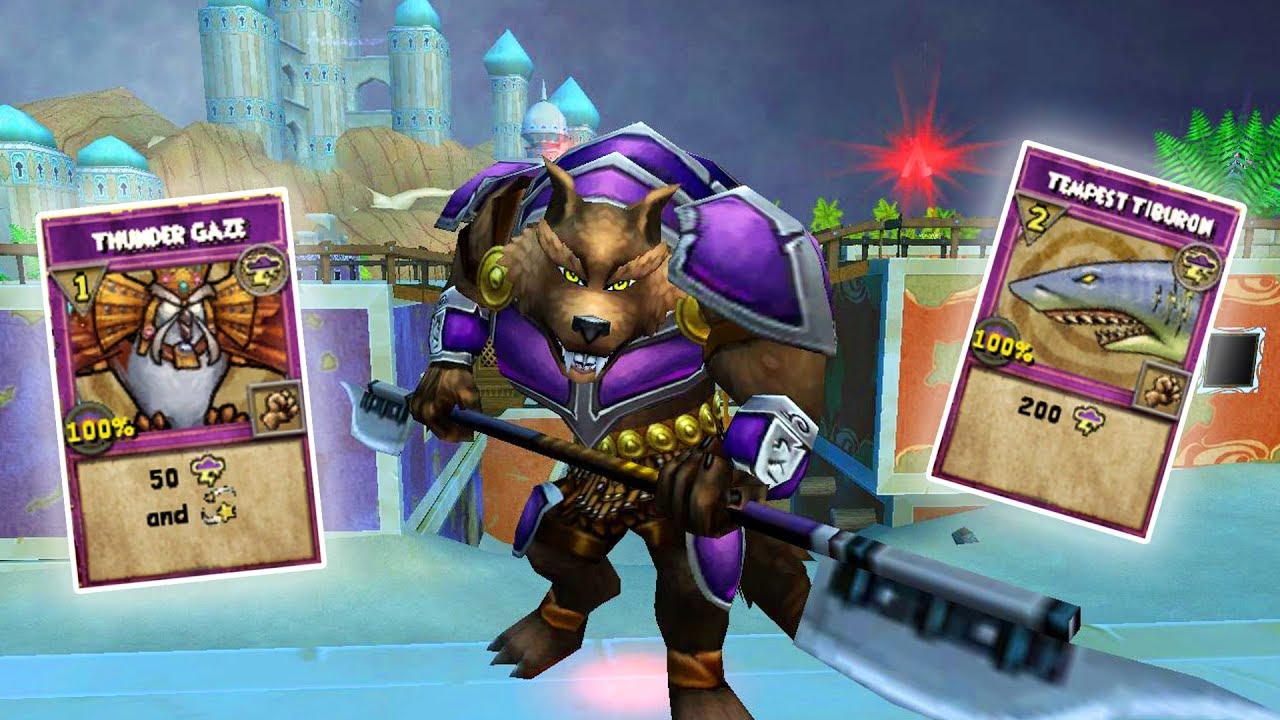 Wizard101: THE STORM WOLF! - Beastmoon Hunt