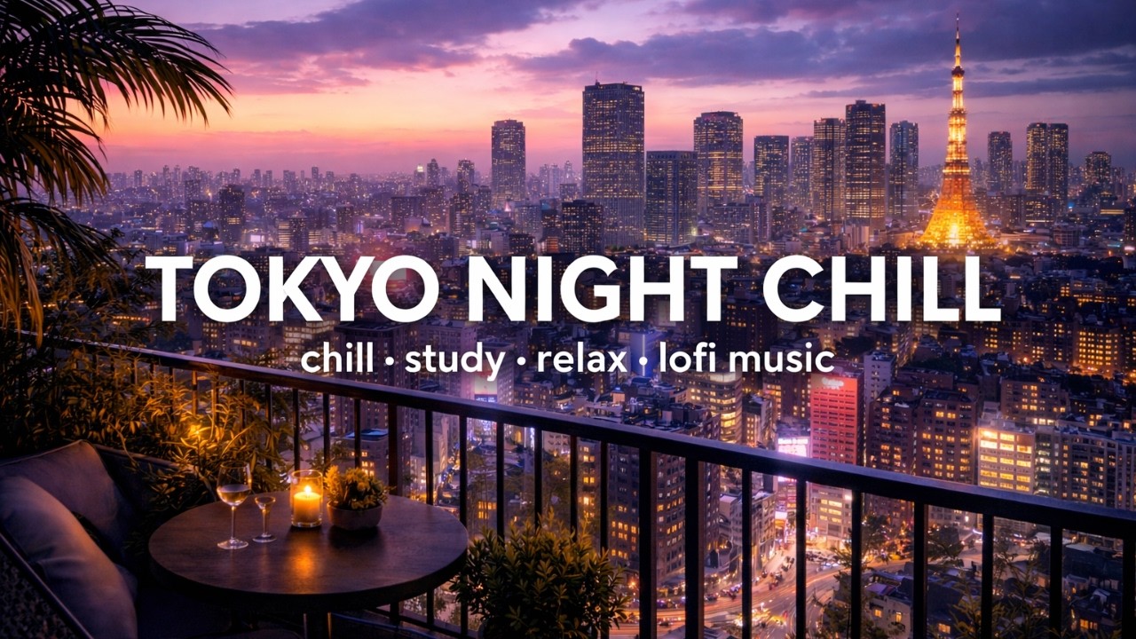 Tokyo Night Walk 🌙 Neon Streets & Japanese City Ambience